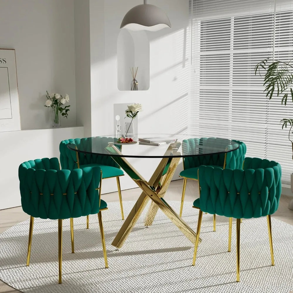 Luxury Round Table and Seating for 4