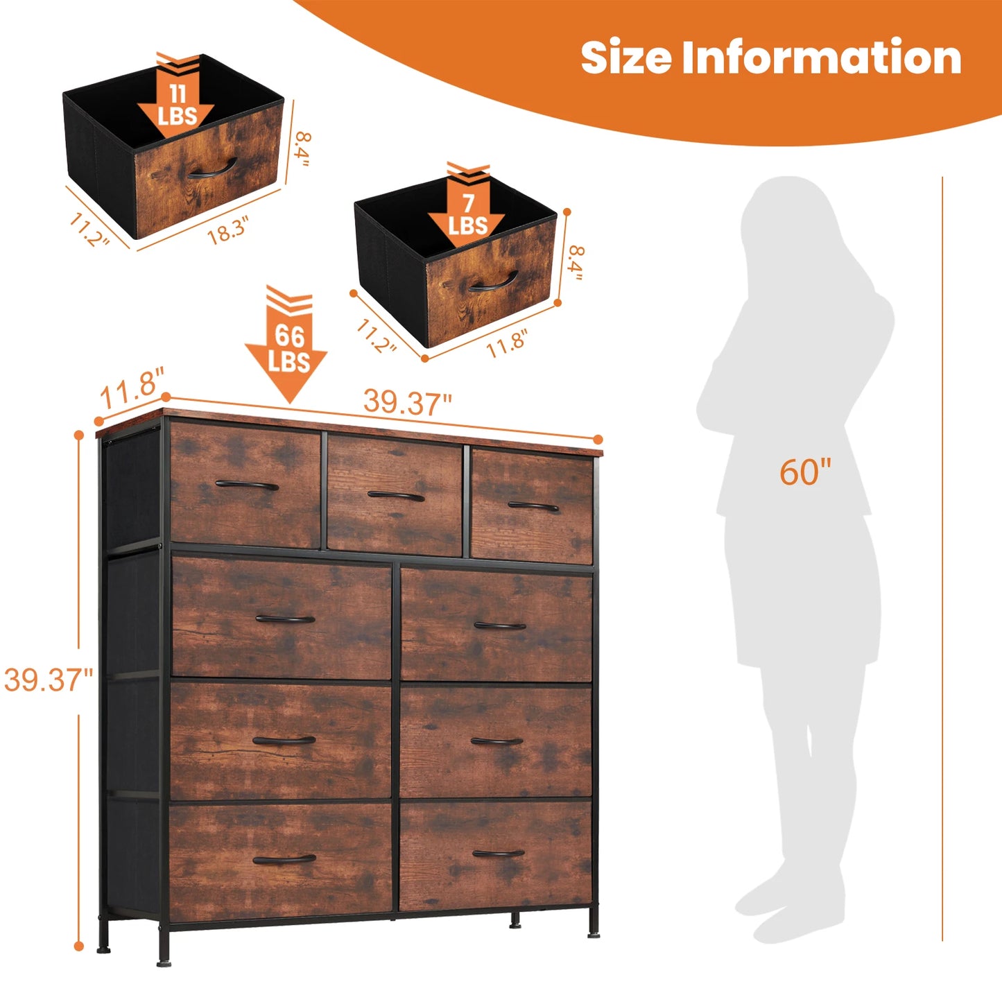 9 Drawer Dresser For Bedroom