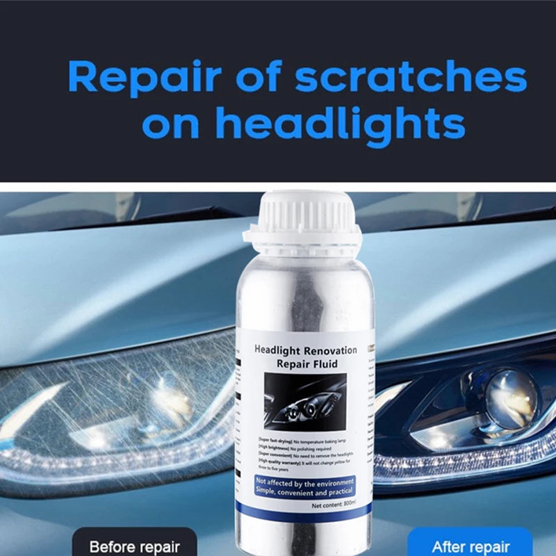 Headlight Chemical Polishing and Restoration Kit