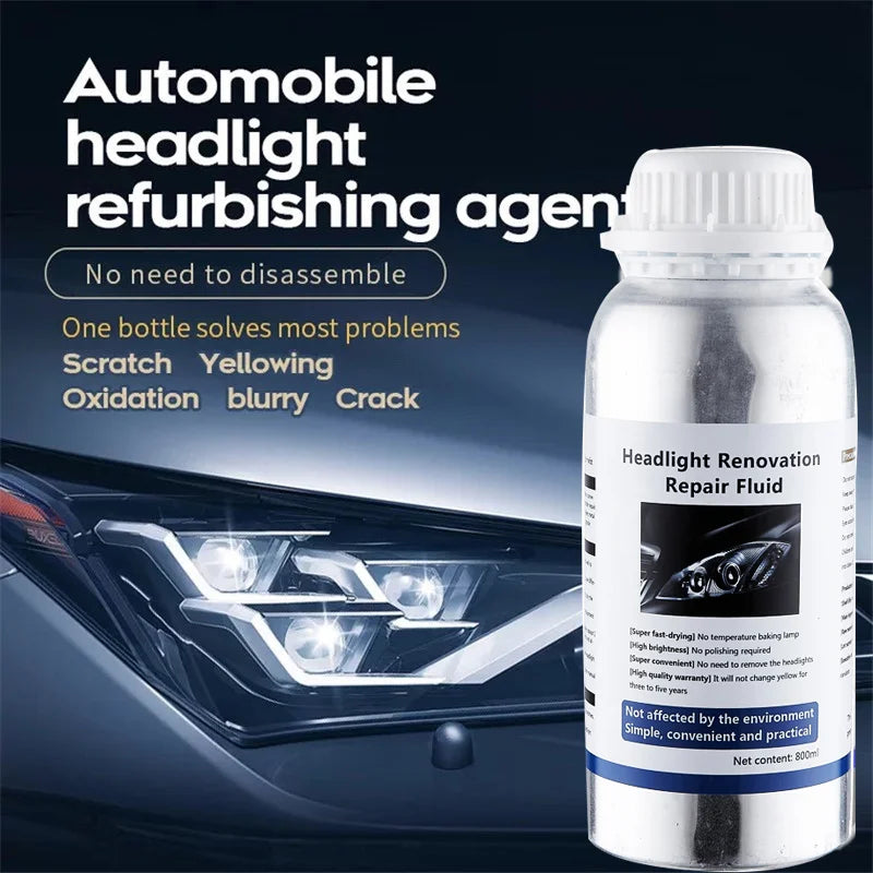 Headlight Chemical Polishing and Restoration Kit