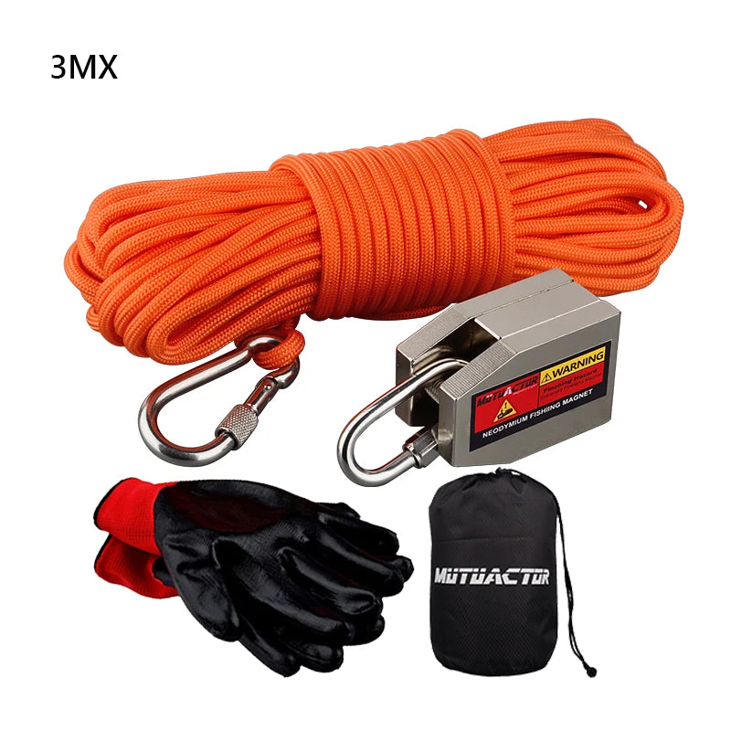 Strong Fishing and Salvage Magnet Kit