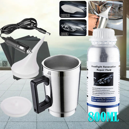 Headlight Chemical Polishing and Restoration Kit