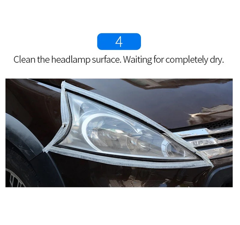 Headlight Chemical Polishing and Restoration Kit