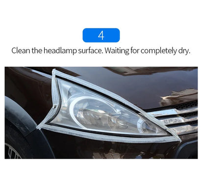Headlight Chemical Polishing and Restoration Kit