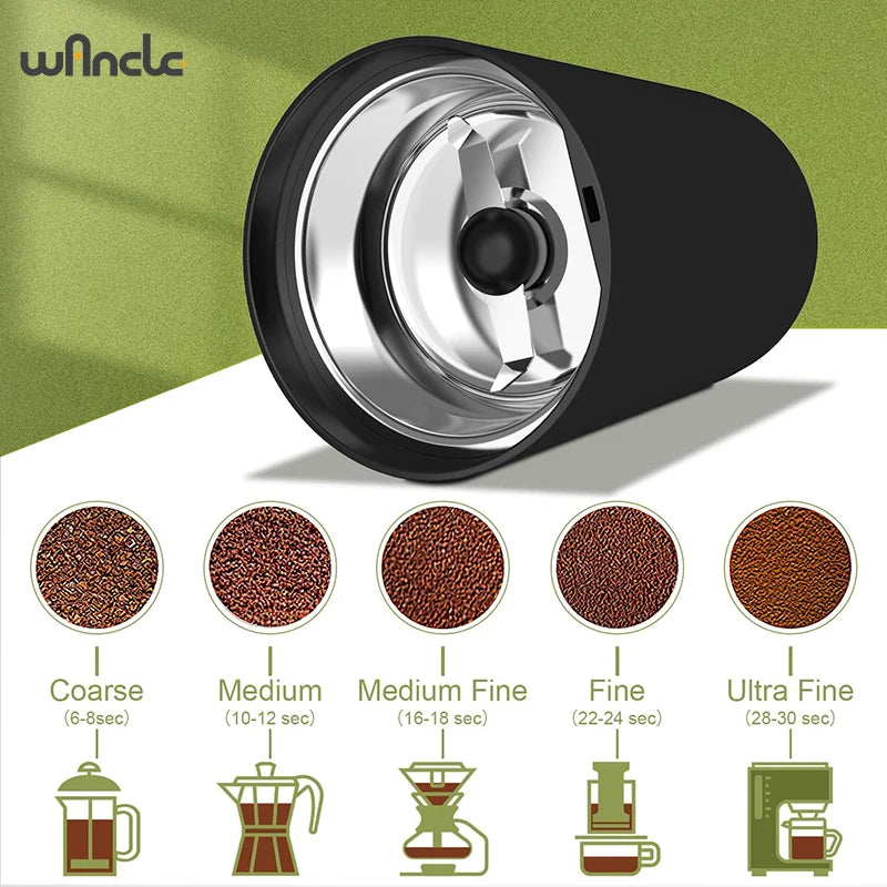 High-Power Multifunctional Household Coffee Grinder