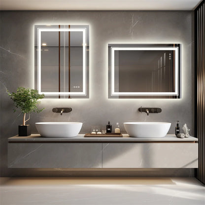 Anti-Fog Backlit LED Bathroom Mirror