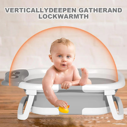 Baby Bathtub With Temperature Display
