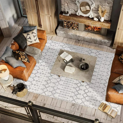 Bohemian Vintage Diamond Area-Rug