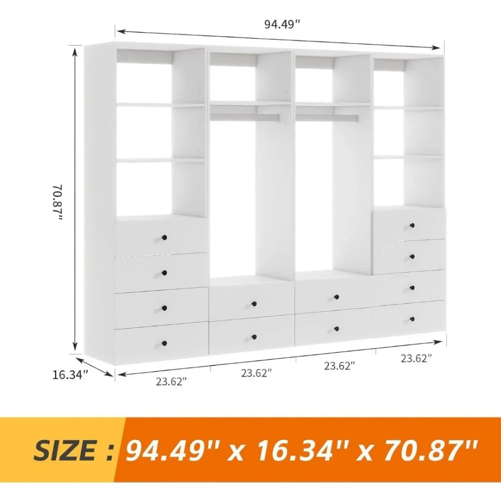Large Wardrobe Closet and Storage