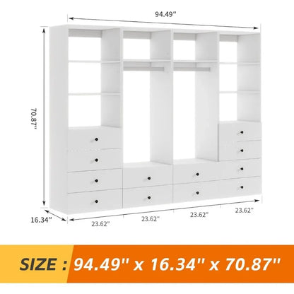 Large Wardrobe Closet and Storage