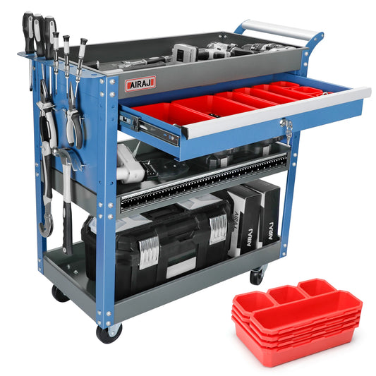 3 Tier Rolling Tool Cart