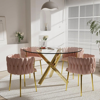 Luxury Round Table and Seating for 4