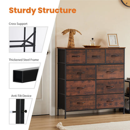 9 Drawer Dresser For Bedroom