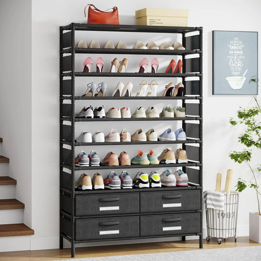 10 tier Vertical Shoe Rack and Storage