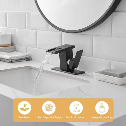 Single Handle LED Waterfall faucet