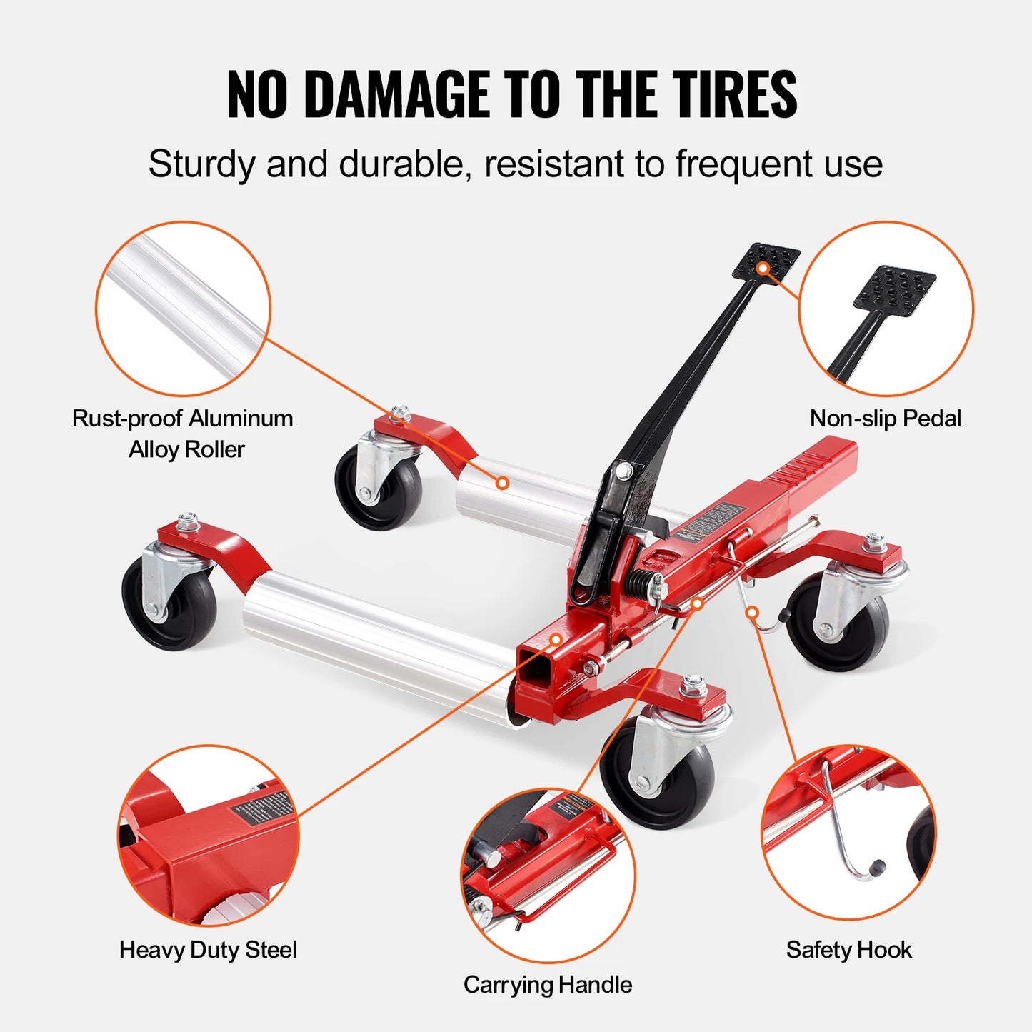 Wheel Dolly Tire Jack for Car