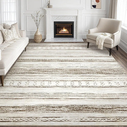 Moroccan Bohemian Indoor Living Room Rug