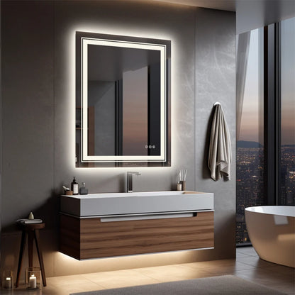Anti-Fog Backlit LED Bathroom Mirror