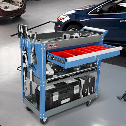 3 Tier Rolling Tool Cart