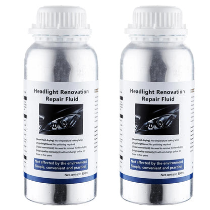 Headlight Chemical Polishing and Restoration Kit