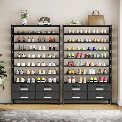10 tier Vertical Shoe Rack and Storage