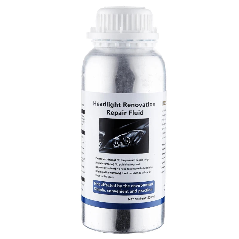 Headlight Chemical Polishing and Restoration Kit