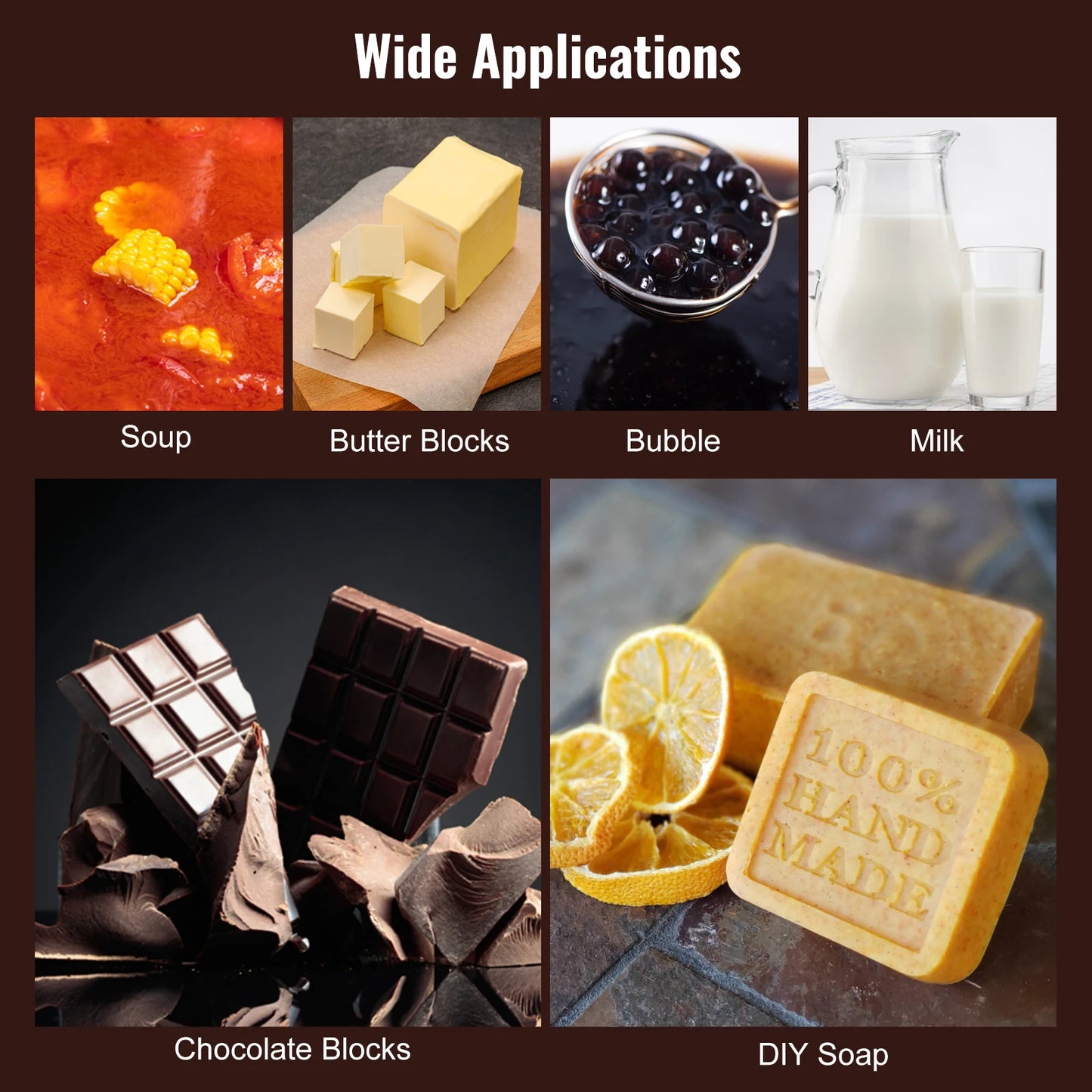Electric Chocolate Tempering Machine Melting Pot