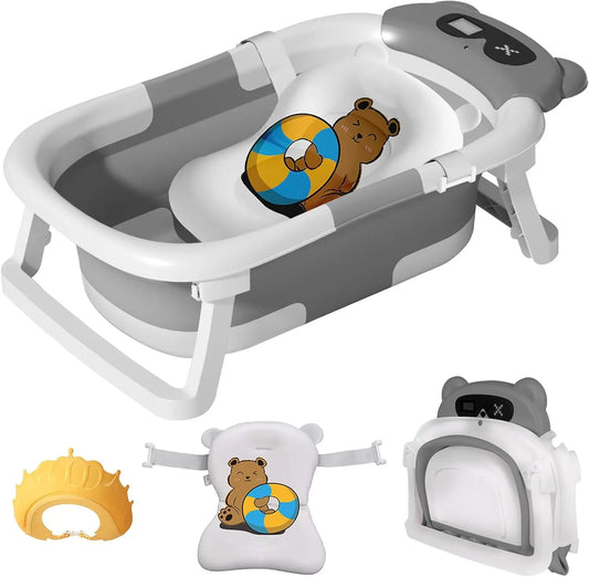 Baby Bathtub With Temperature Display