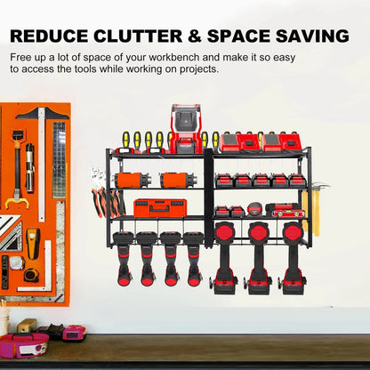 Power Tool Organizer You Can Wall Mount In Garage