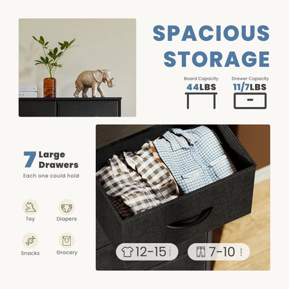 7 Drawer Desser For Bedroom
