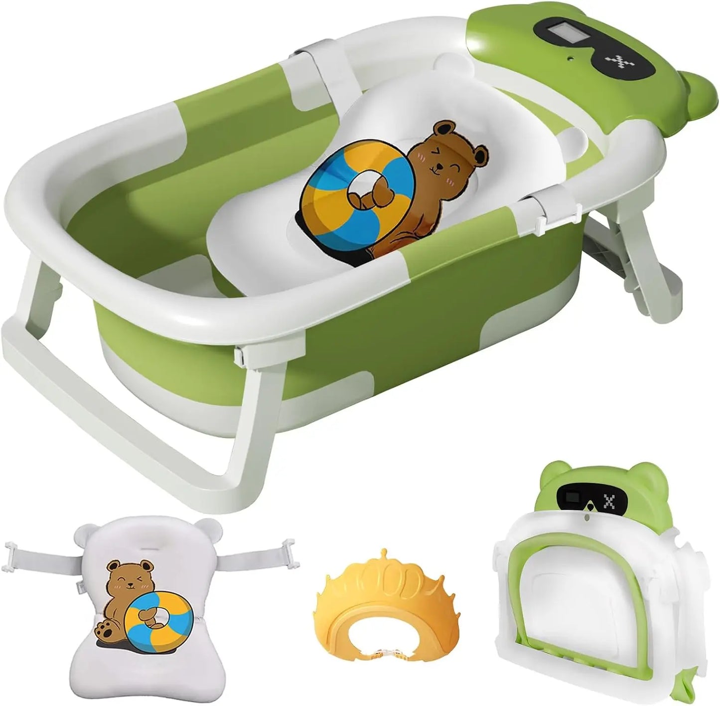 Baby Bathtub With Temperature Display
