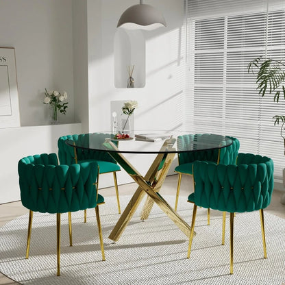 Luxury Round Table and Seating for 4