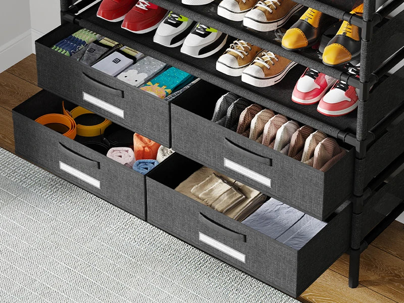 10 tier Vertical Shoe Rack and Storage