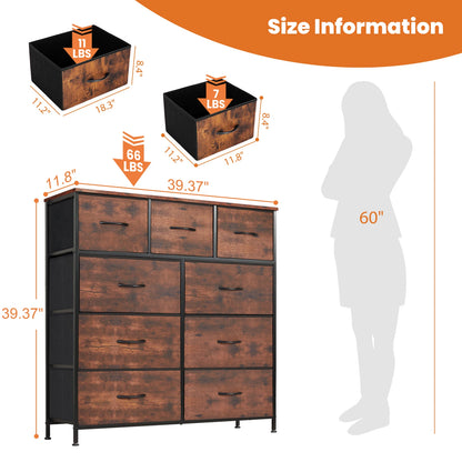 9 Drawer Dresser For Bedroom