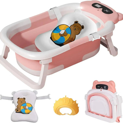 Baby Bathtub With Temperature Display