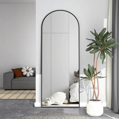 Vertical Arched Floor Standing Mirror