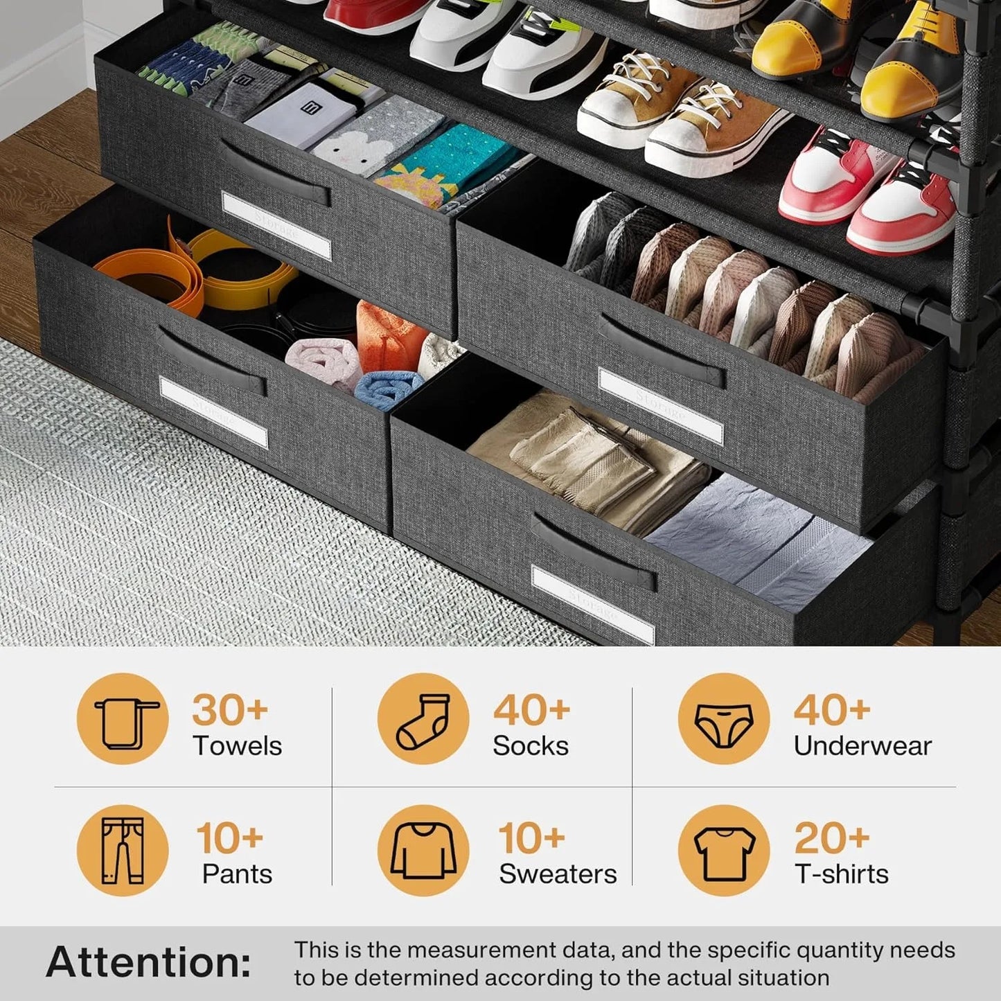 10 tier Vertical Shoe Rack and Storage