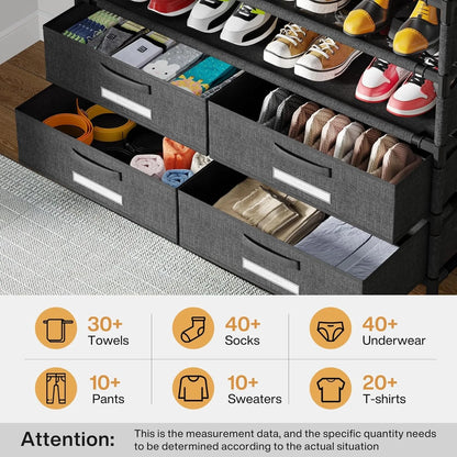 10 tier Vertical Shoe Rack and Storage