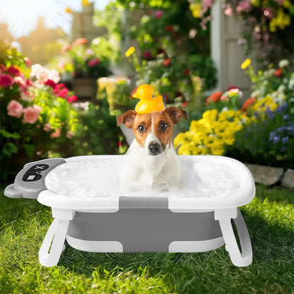 Baby Bathtub With Temperature Display
