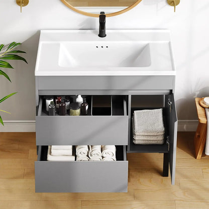 Freestanding Bathroom Vanity Sink Combo