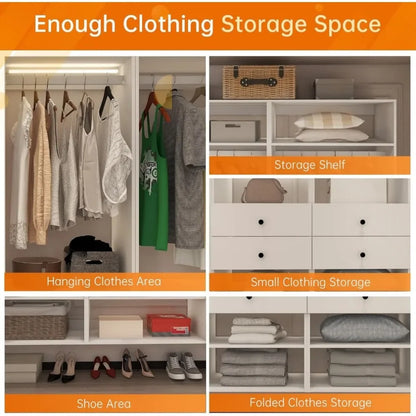 Large Wardrobe Closet and Storage