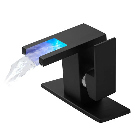 Single Handle LED Waterfall faucet